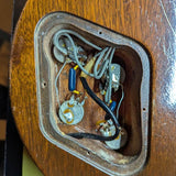 1977-1979 Gibson Les Paul Special 55 Reissue - control cavity wiring detail - Pauls Guitar Hideout