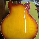 1967 Gibson EB-2 - back body close-up - Pauls Guitar Hideout