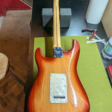 2000-2003 Fender American Fat Stratocaster - body back with neck plate - Pauls Guitar Hideout