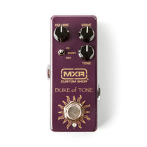 MXR CSP039 Duke of Tone Overdrive pedal, cream enclosure with Analog Man collaboration graphics