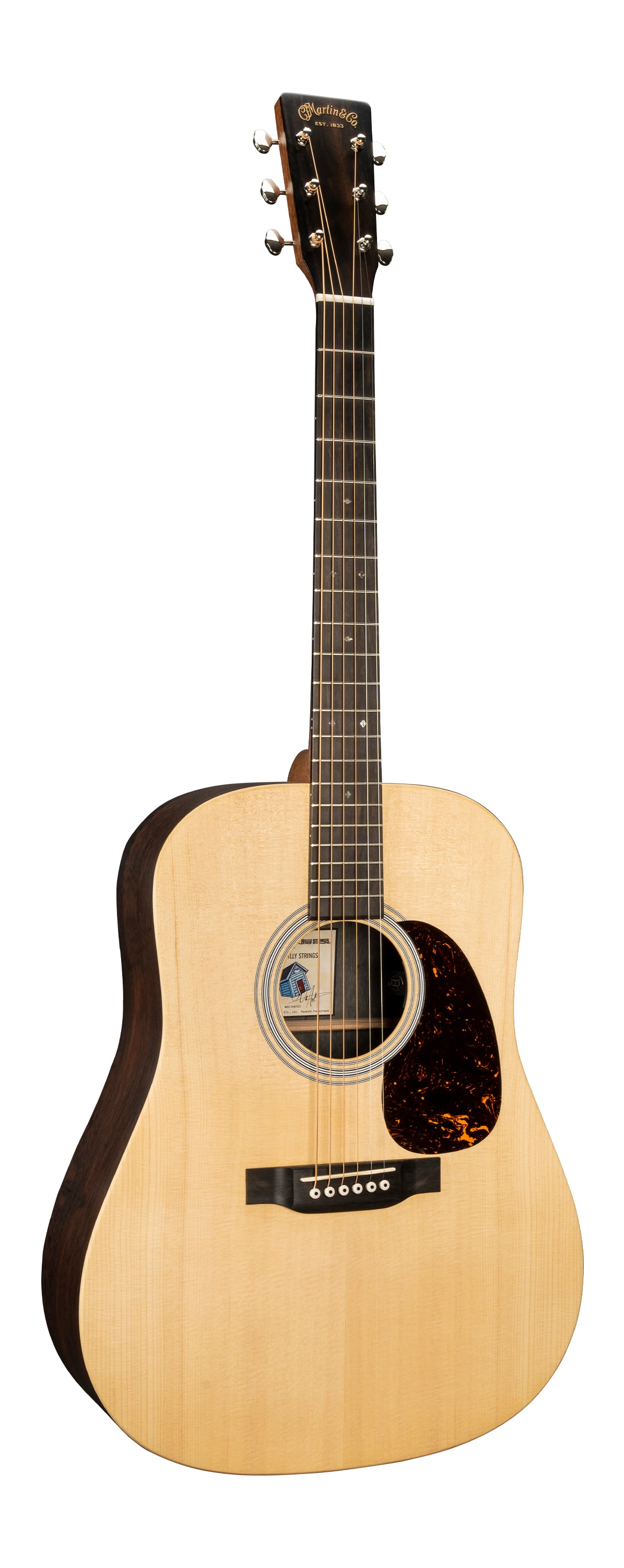 Martin D-X2E Billy Strings signature, Brazilian rosewood pattern HPL