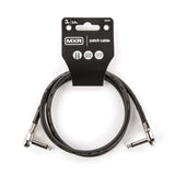 MXR DCP3 patch cable, 3 feet, right angle to right angle