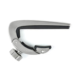 Dunlop DPF-SC Pivot Capo Classical in satin chrome with flat pad for wide flat fingerboards