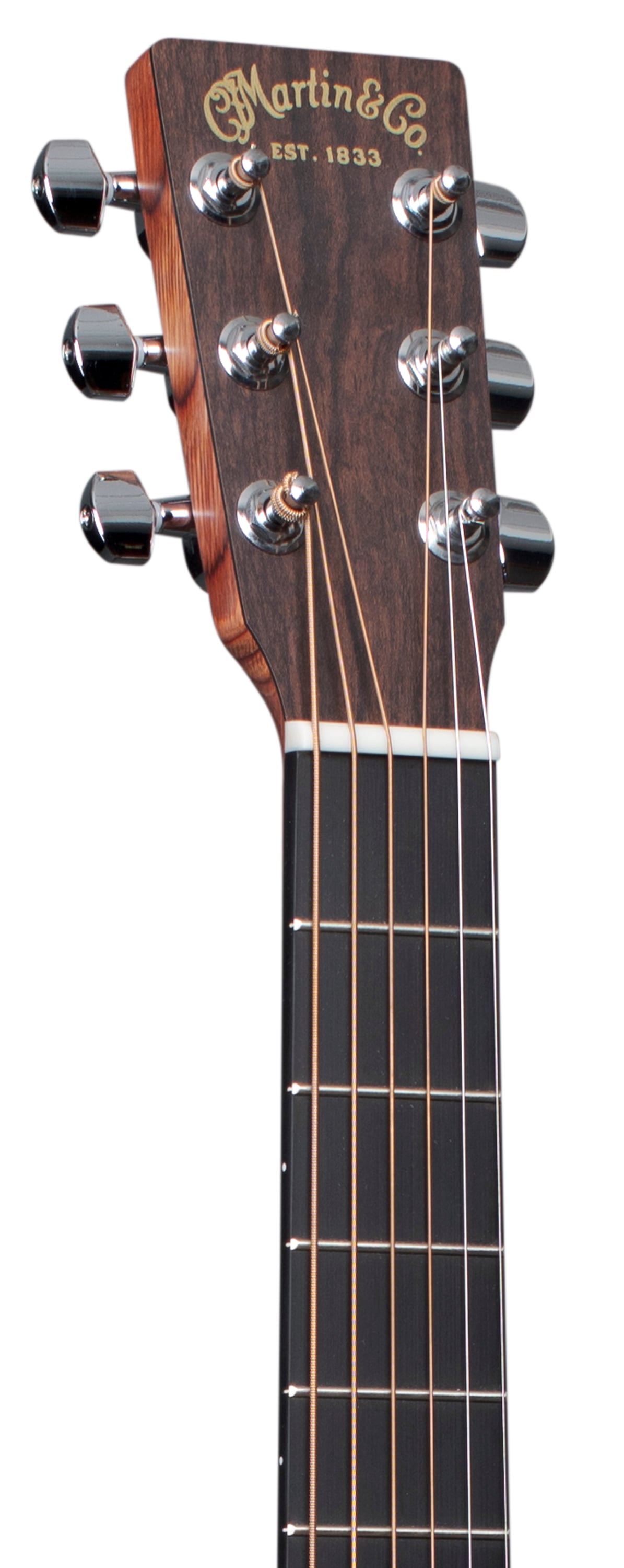 Martin LX1E Little Martin acoustic-electric guitar, mahogany pattern, full size views (placeholder stock photos from Martin)