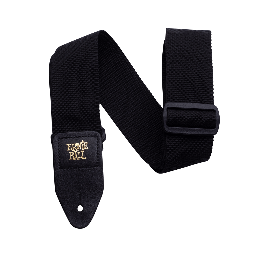 Ernie Ball Polypro guitar strap in black