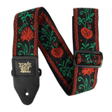 Ernie Ball Classic Jacquard guitar strap, Western Rose woven pattern