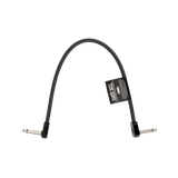 Ernie Ball Flex patch cable, 12 inch, black