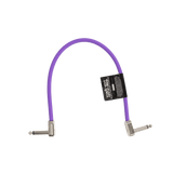 Ernie Ball Flex patch cable, 12 inch, purple