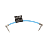 Ernie Ball Flex patch cable, 6 inch, blue