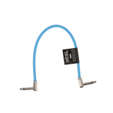 Ernie Ball Flex patch cable, 12 inch, blue
