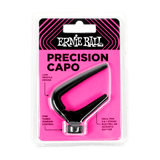 Ernie Ball Precision tension-adjustable guitar capo in black
