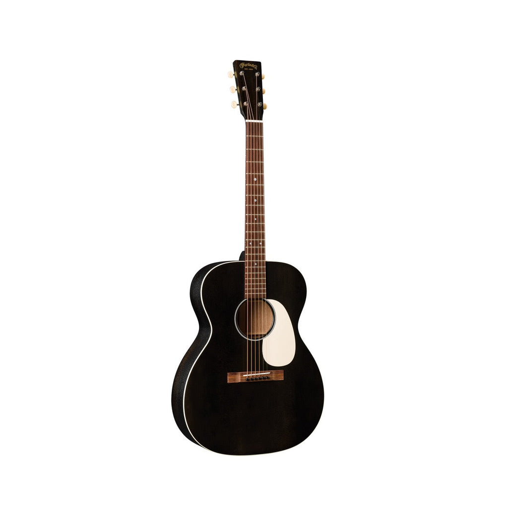 Martin 000-17E Black Smoke acoustic-electric guitar, hero view