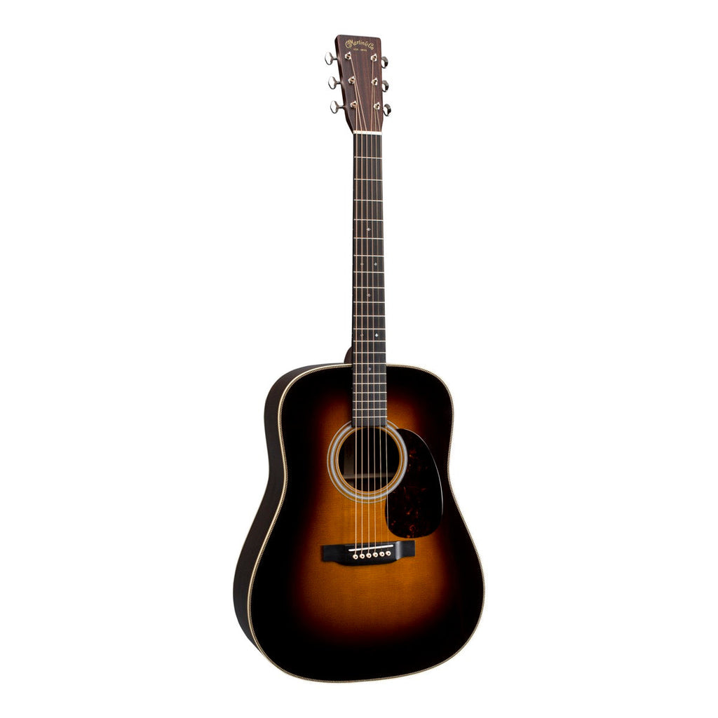 Martin HD-28 Standard Series 1935 Sunburst acoustic guitar, hero view