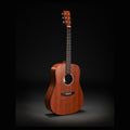 Martin D-X1E Mahogany X Series acoustic-electric, hero view