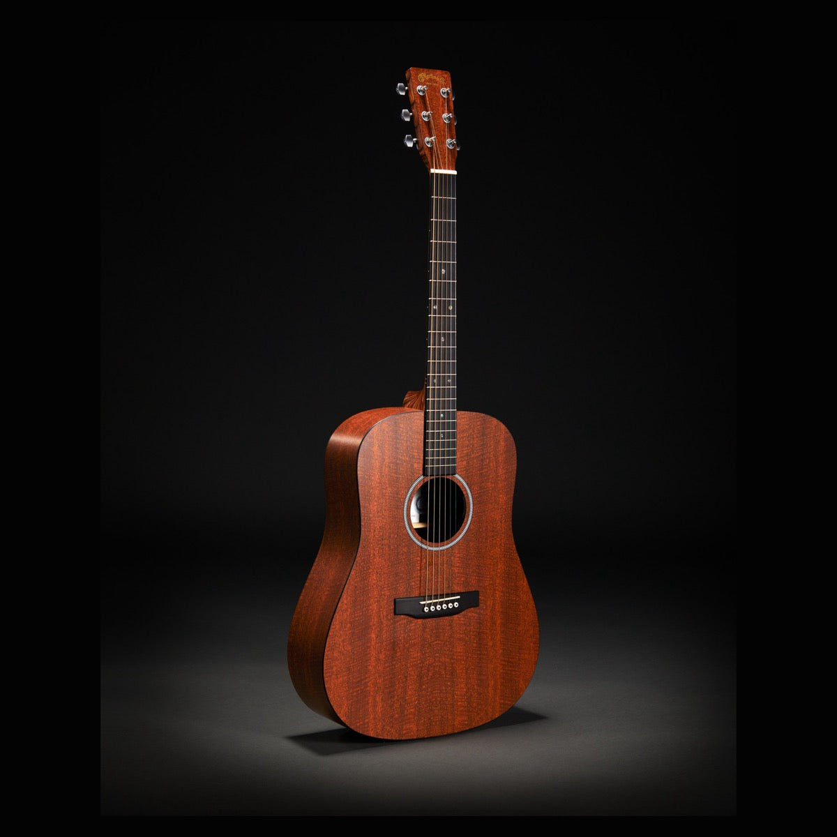 Martin D-X1E Mahogany X Series acoustic-electric, hero view