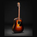Martin D-X2E Ziricote Burst acoustic-electric, hero view