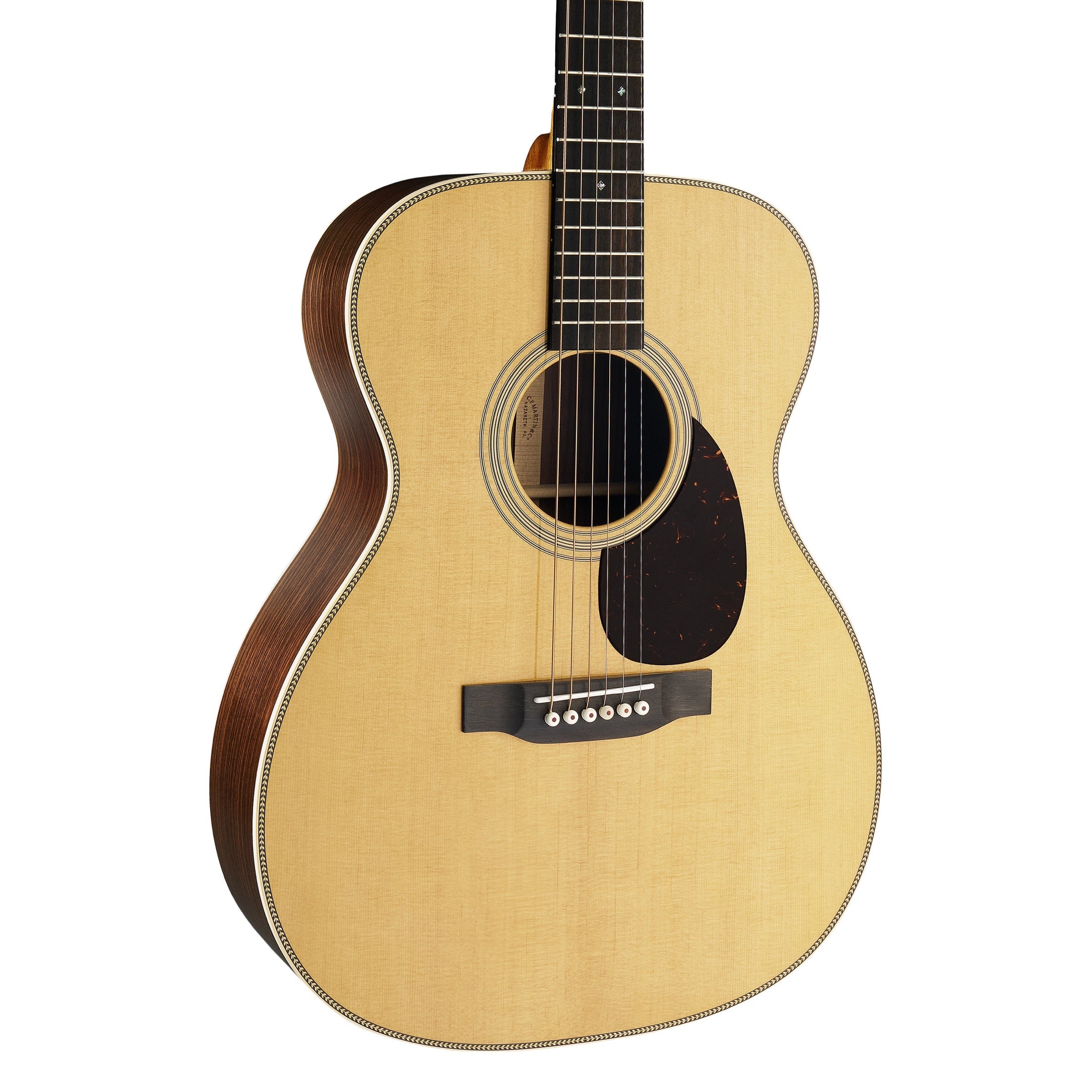 Martin OM-28 3/4 angle