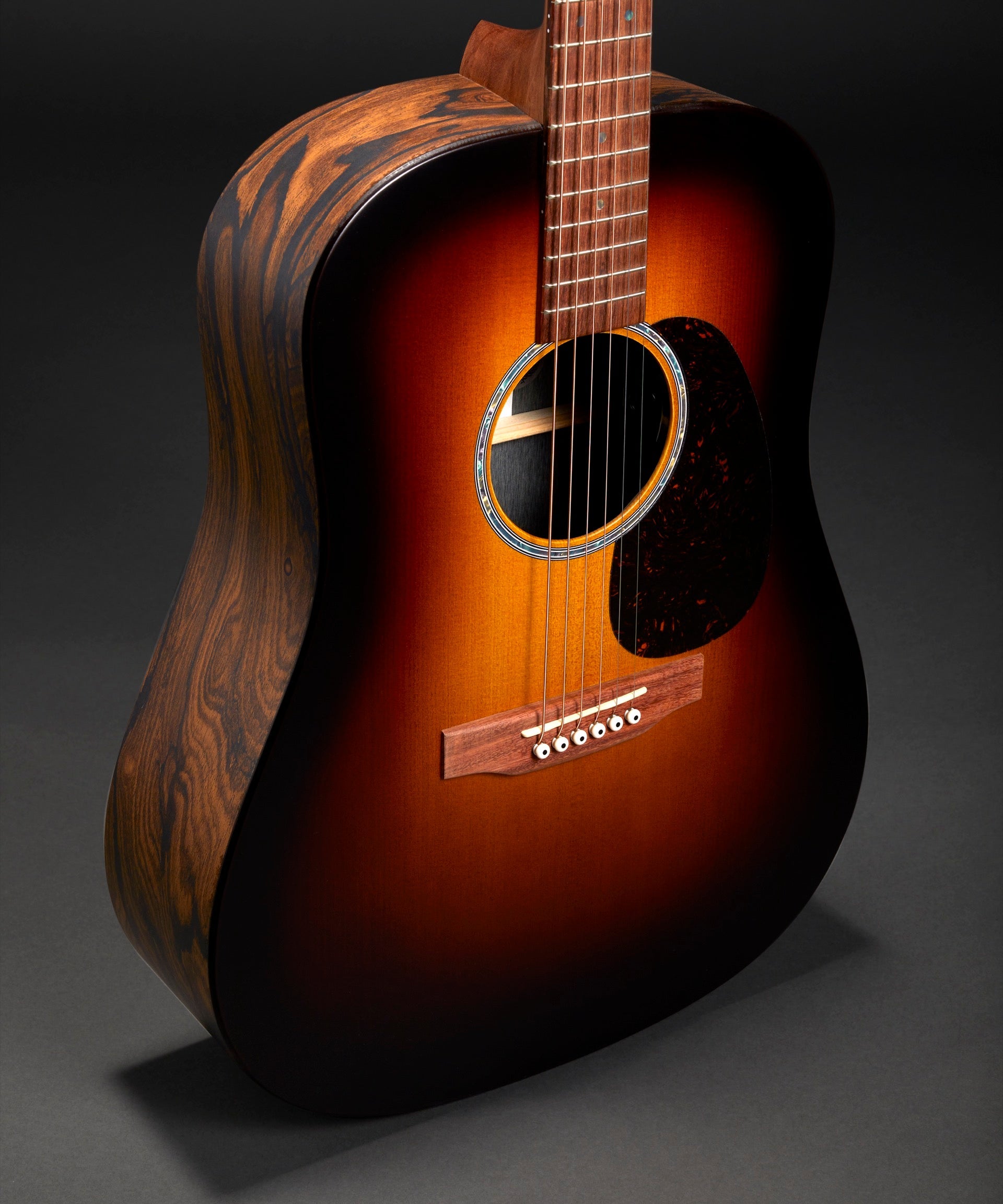 Martin D-X2E Ziricote Burst
