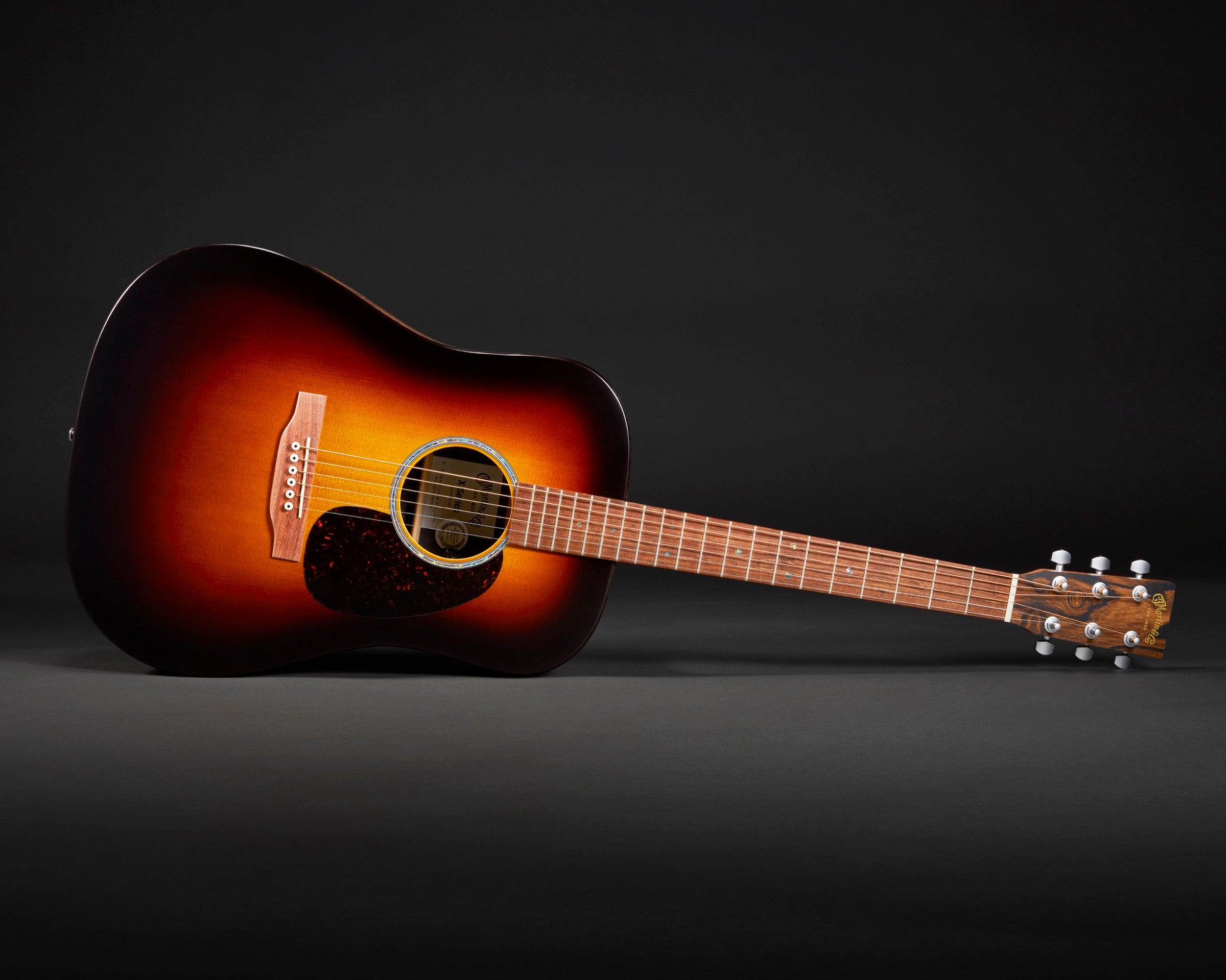Martin D-X2E Ziricote Burst