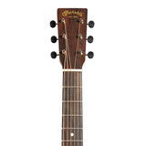 Martin D-10E Retro headstock and neck, nickel open-gear tuners, script ink Martin logo