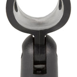 Pig Hog PHMCST mic clip, side profile showing the collar and swivel