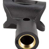 Pig Hog PHMCST mic clip, underside showing the 5/8 inch thread and 3/8 inch adapter insert
