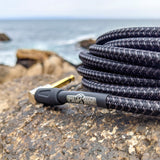 Pig Hog PCH10BK - Black Woven Instrument Cable, 10 ft, additional view