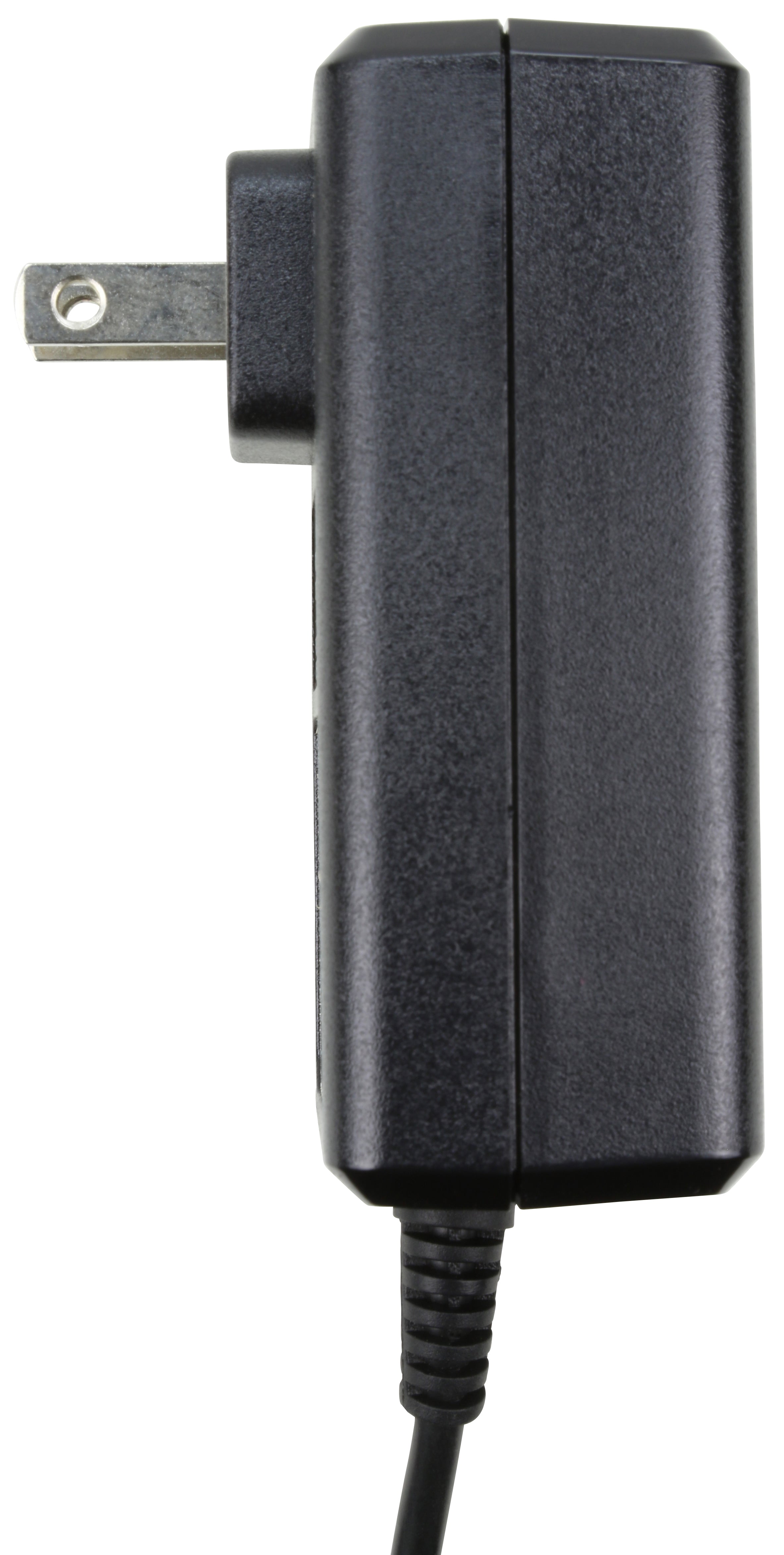 Pig Power PP12V adapter, side profile showing the low-profile depth