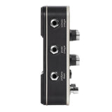 Fishman Platinum Pro EQ pedal, left side showing the trim and boost level controls