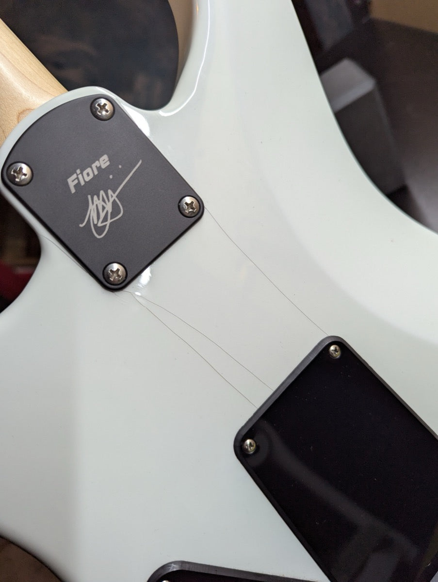 PRS Fiore Mark Lettieri Signature — body contour and finish detail — Paul's Guitar Hideout, Glens Falls NY