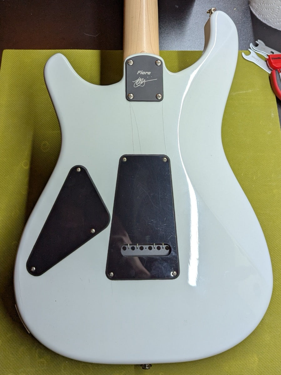 PRS Fiore Mark Lettieri Signature — back of headstock with vintage-style locking tuners — Paul's Guitar Hideout, Glens Falls NY