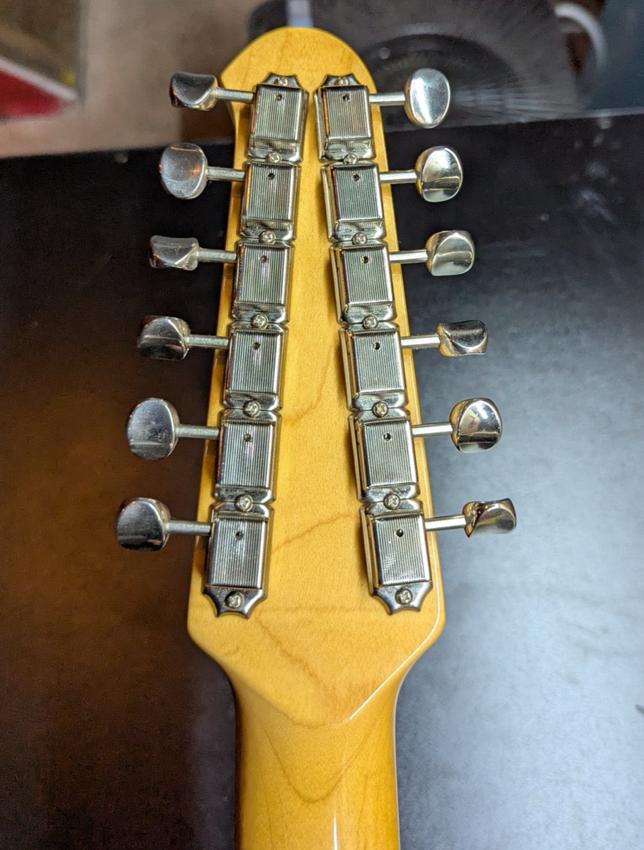 Fender Stratocaster XII 12-string, Crafted in Japan 2004, 3-Color Sunburst — Paul's Guitar Hideout, Glens Falls NY