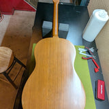 1968 Gibson B-15 natural acoustic — body and soundhole