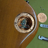 2000 Gibson Les Paul Special, natural — neck joint detail