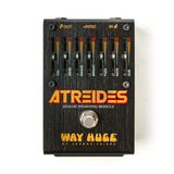 Way Huge WHE900 Atreides Analog Weirding Module pedal, purple enclosure with multiple control knobs