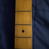 1980 Ibanez Blazer Maple - fretboard upper frets close-up - Pauls Guitar Hideout