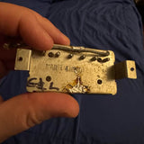 70s Gibson T Top Pickup - baseplate back with date stamp and wiring - Pauls Guitar Hideout