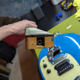 1968 Yamaha SG-3C - neck end with output jack - Pauls Guitar Hideout