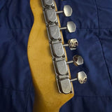 1972 Fender Mustang Neck Rosewood - headstock back tuners close-up - Pauls Guitar Hideout