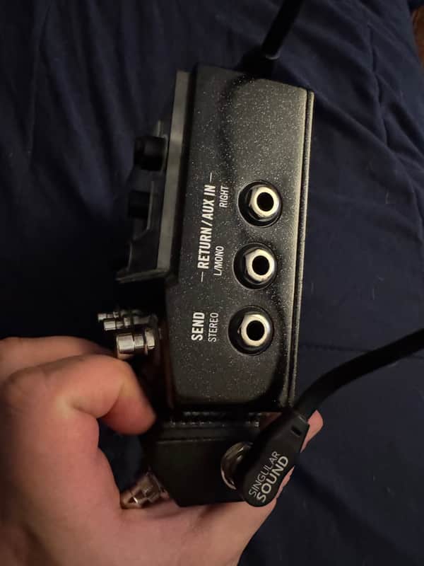 2018 Line 6 HX Stomp - side send return aux jacks - Pauls Guitar Hideout