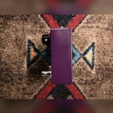 Analogman King of Tone V4, purple: right side of the enclosure, plain purple