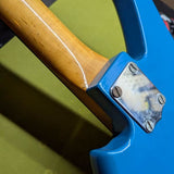 1968 Yamaha SG-3C - neck joint and plate close-up - Pauls Guitar Hideout