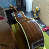1999 Gibson Songbird Deluxe - back side with preamp panel - Pauls Guitar Hideout