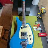 1968 Yamaha SG-3C - front full body blue finish - Pauls Guitar Hideout
