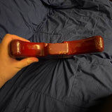 Late 70s Fender Lead Body Red - body bottom edge with cutaways - Pauls Guitar Hideout