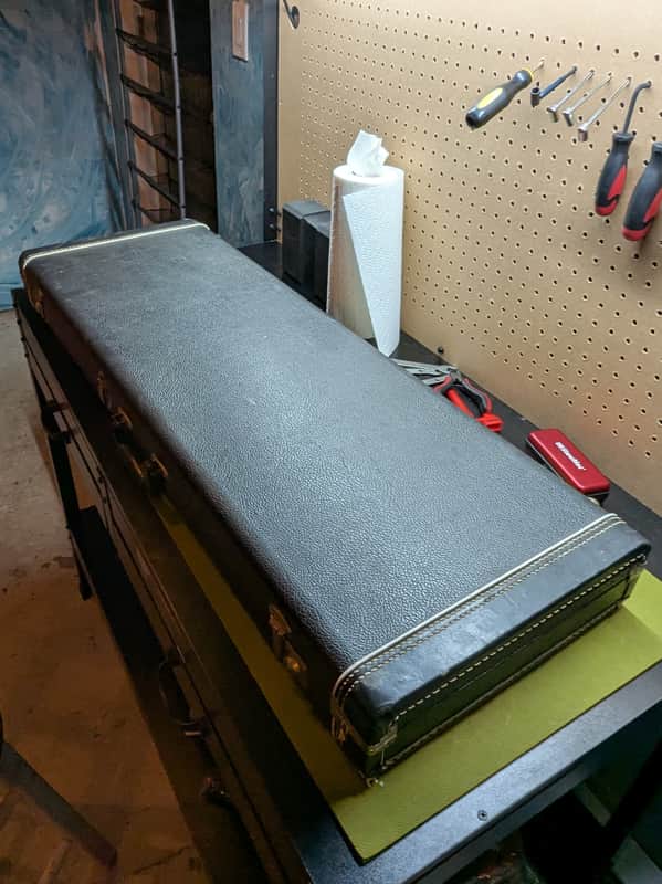1975 Fender Telecaster - original black hardshell case - Pauls Guitar Hideout
