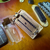 1983-1984 Ibanez RS505-CS Roadstar II Deluxe - neck humbucker lifted from cavity - Pauls Guitar Hideout