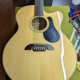 Alvarez AJ-60SC/12 - body front 12-string soundhole close-up - Pauls Guitar Hideout