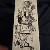 Poison Noises The Crook V5 - box side with illustrated artwork - Pauls Guitar Hideout