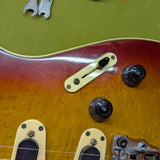 1983-1984 Ibanez RS505-CS Roadstar II Deluxe - toggle switch and knobs close-up - Pauls Guitar Hideout